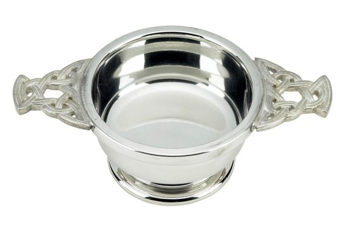 Pewter quaich bowl scottish - quaich,
