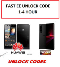 EE UK ALL Sony Xperia Unlock