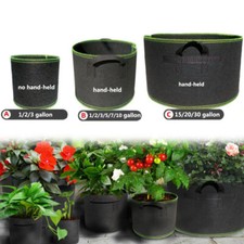 1-30 gallon Tree Pots plant Grow Bags fabric pot garden tools growing bags Pots