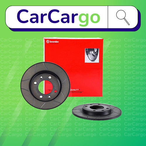 Brembo solid grooved - solid, rear