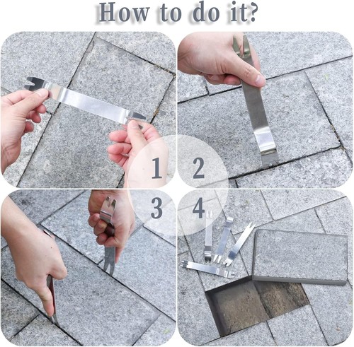 Piece patio paver - 2-piece, extractor
