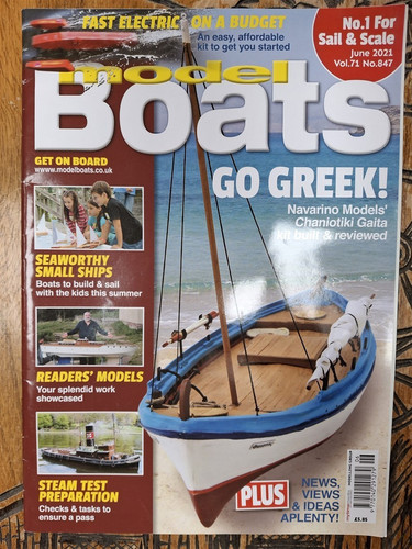 Model boats magazine june 2021 - model,