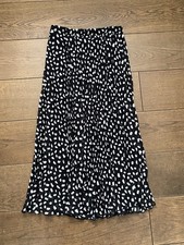 Primark Black & White Pleated