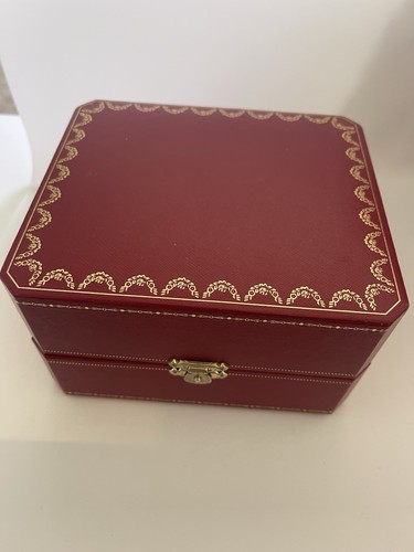 Cartier watch box used - cartier,