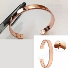 Pure Copper Magnetic Bracelet Healing Bio Therapy Arthritis Pain Relief Bangle