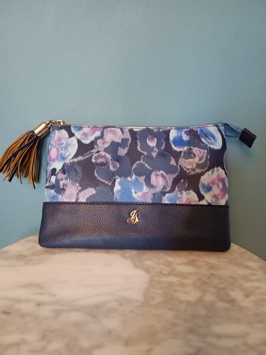 Jane shilton blue clutch bag - jane,
