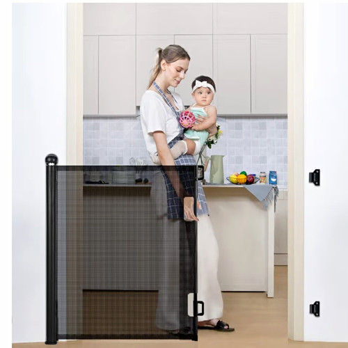 Comomy retractable baby - baby, gate