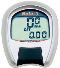 Hema Beta 3 10 Function Bike Cycle Computer Speedometer Odometer and Mount retro