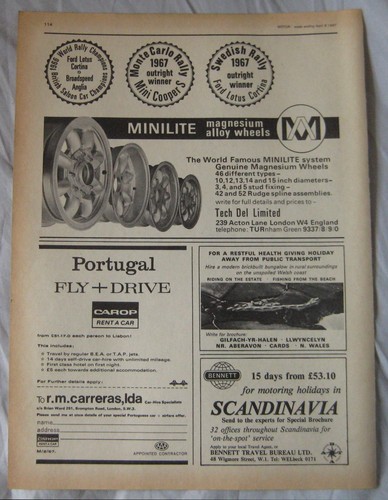 1967 minilite magnesium - 1967,
