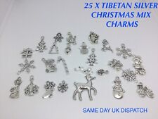 25 X TIBETAN METAL CHRISTMAS