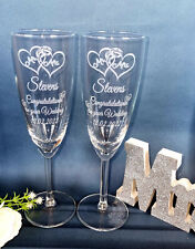 Personalised Champagne Glasses