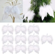 5/10Pcs White Angel Wings