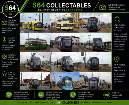 6x4 glossy tram photo - 6x4,