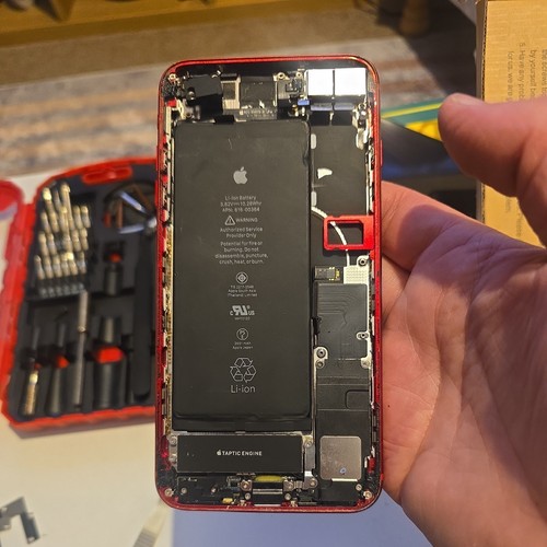 Iphone plus red housing - plus,