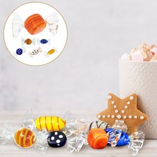  6 Pcs Mini Ornaments Fake Sweets Lots Decorative Scene Sugar Decoration