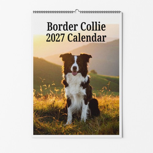 Border collie dog wall - border,