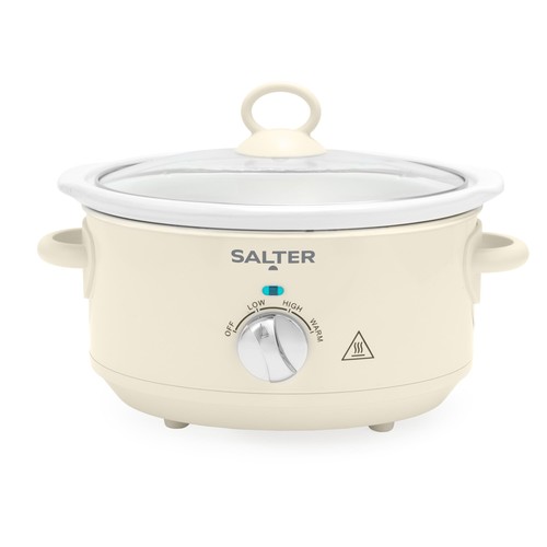 Retro cream slow cooker - 3.5l,