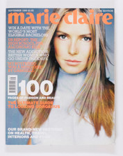 HEIDI KLUM GEORGINA COOPER KELLY MACDONALD LIDA EGOROVA Marie Claire Sept 1999