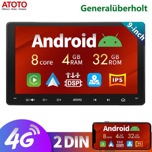 Atoto s8ms android - atoto, 9"