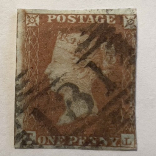 1800 penny red great britain - 1800's,