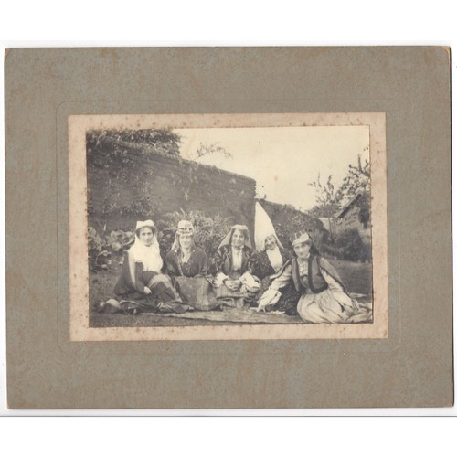 Edwardian ladies wearing fancy - ladies,