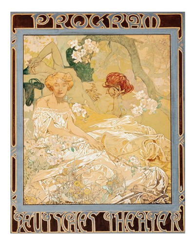 Art nouveau wall - nouveau,