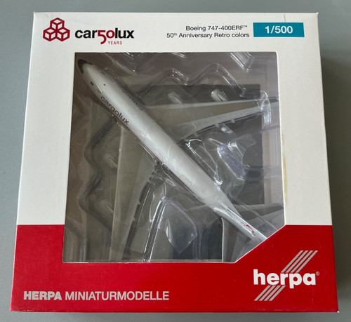 Herpa 500 cargolux boeing - 1:500,