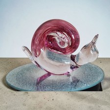 Wedgwood Art Glass Snail