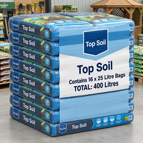 400l top soil 25l - 400l,