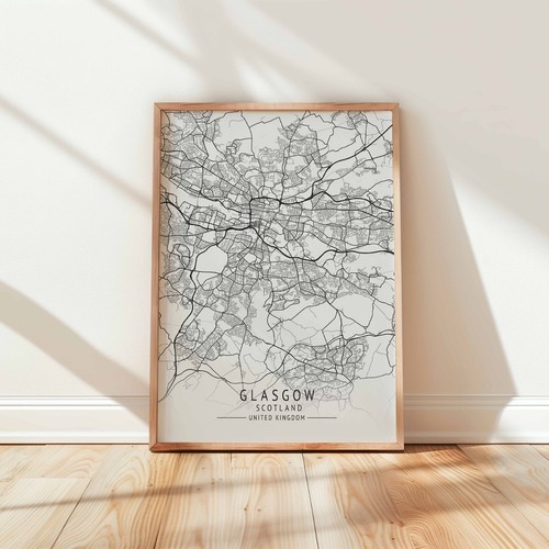 Glasgow scotland uk poster - -,