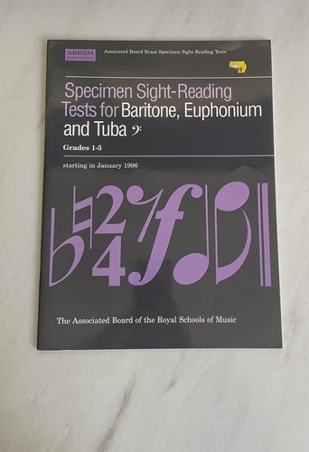 Specimen sight reading tests - sight,