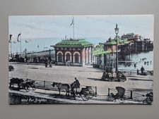 OLD POSTCARD HORSE CARRIAGE