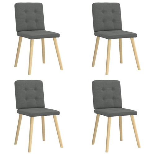 Dining chairs pcs dark gray - chairs,