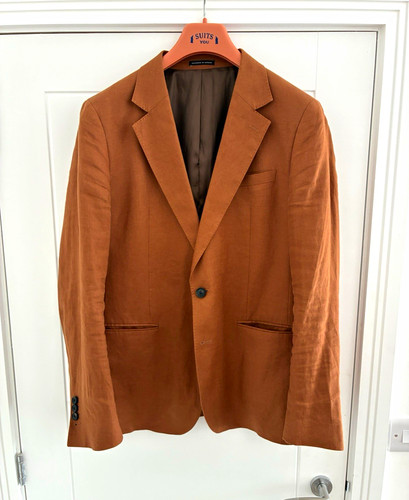Reiss kin linen blazer mens - reiss,