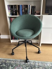 Dark Green Linen Blend Fabric