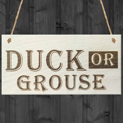 Duck grouse novelty wooden - grouse,