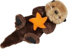 Ravensden Sea Otter With Star Soft Toy Plush 24cm