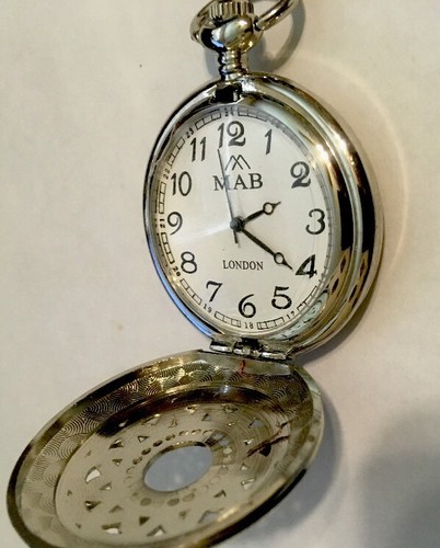 Mab london modern pocket watch - mab,