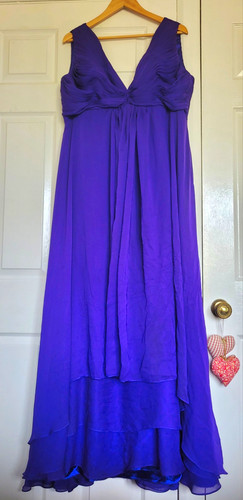 Ladies purple long - , evening