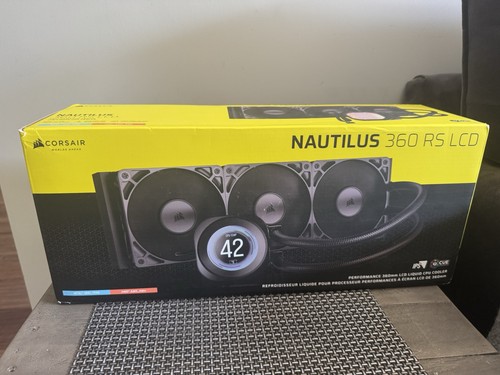 Corsair nautilus 360 - rs, lcd