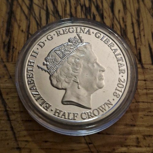2018 gibraltar ww1 coin - ww1, "at