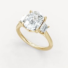 18k Yellow Gold 4.00 Ct