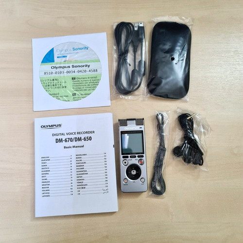 Olympus 650 digital voice - digital,