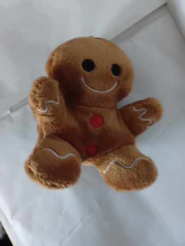 Christmas plush gingerbread - christmas,