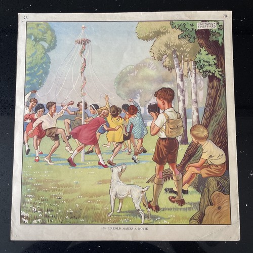 Vintage 1934 macmillan school - vintage,