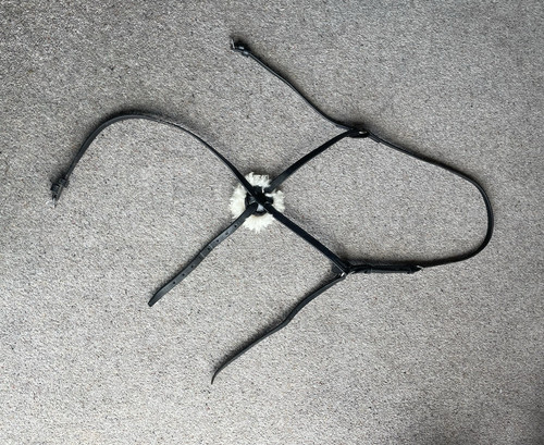 Grackle nose band black - nose,