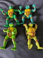 2002 4 Teenage Mutant Ninja Turtles TMNT Mini 6cm Action Figure Bundle Mirage 