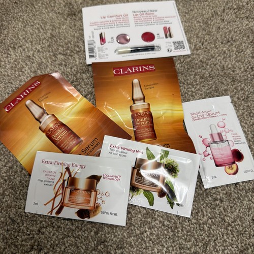Clarins skin care samples - ,