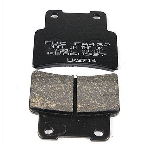 Ebc brake pads fa432 - pads, for