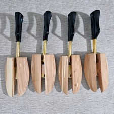 2 Pairs Rochester Shoe Tree Co. XL Mens Cedar Shoe Trees Split Toe Spring Back 